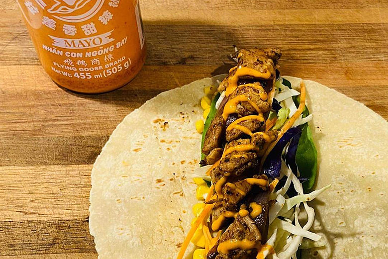 Chicken Wraps | Vision Personal Training